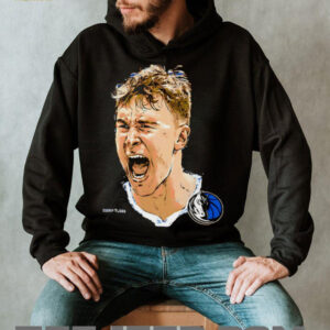 Cooper Flagg scream Dallas Mavericks NBA Star portrait shirt