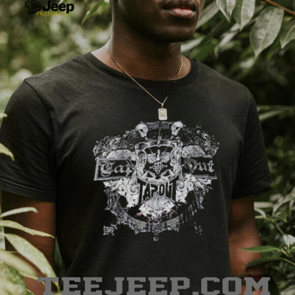 Couple skeletons Tap out tapout shirt