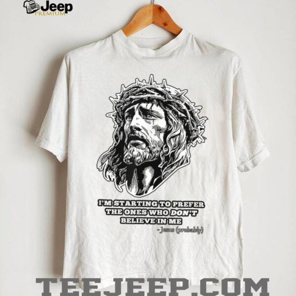 Crazy Fun Designs Gifts   Religion Jesus   Atheist T Shirt