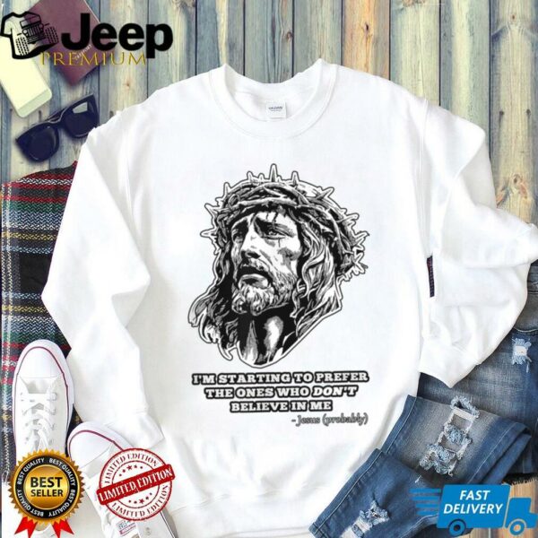 Crazy Fun Designs Gifts   Religion Jesus   Atheist T Shirt