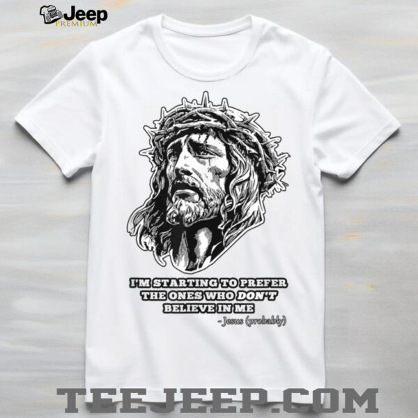 Crazy Fun Designs Gifts   Religion Jesus   Atheist T Shirt