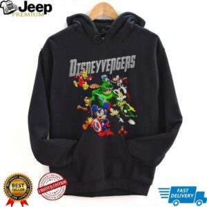 Cute Disney Avengers Marvel Superhero Mickey Mouse cartoon shirt