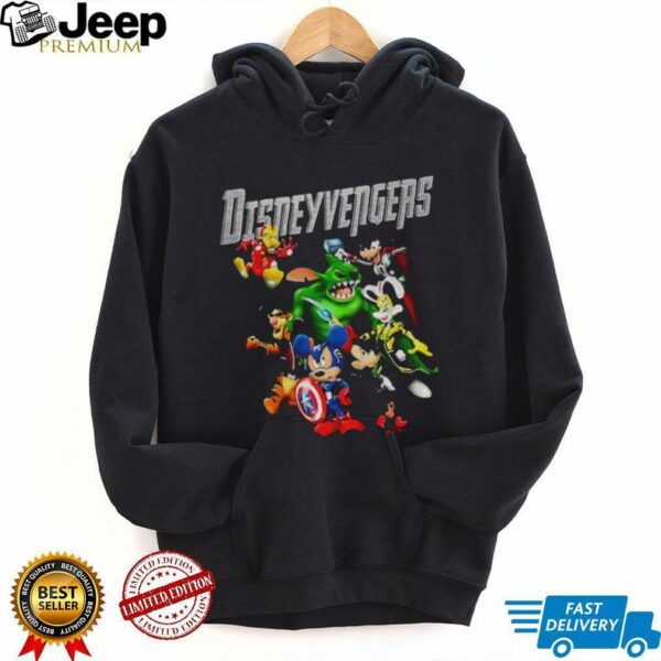 Cute Disney Avengers Marvel Superhero Mickey Mouse cartoon shirt