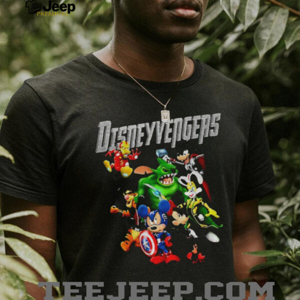 Cute Disney Avengers Marvel Superhero Mickey Mouse cartoon shirt
