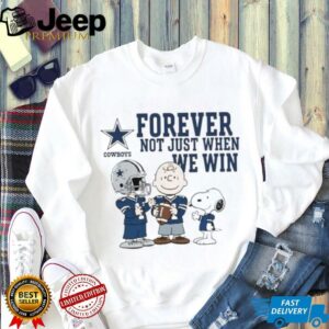 Dallas Cowboys Charlie Brown Snoopy Cowboys Forever Not Just When...