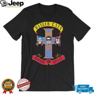Danger Cats Appetite For Spite Skulls shirt