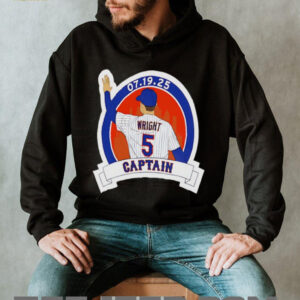 David Wright Captain New York Mets baseball player graphic shirt