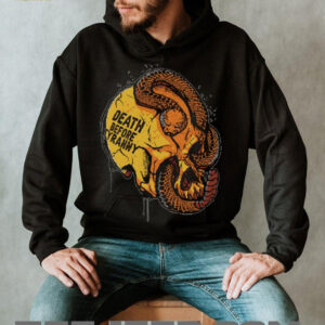 Death before tyranny skull snake shirt