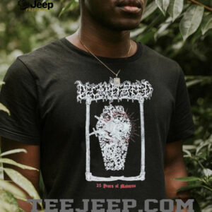 Decapitated 25 Years Of Madness The First Damned shirts