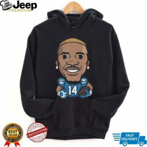Detroit Lions Amon Ra St. Brown Emoji Vintage Oversized Shirt