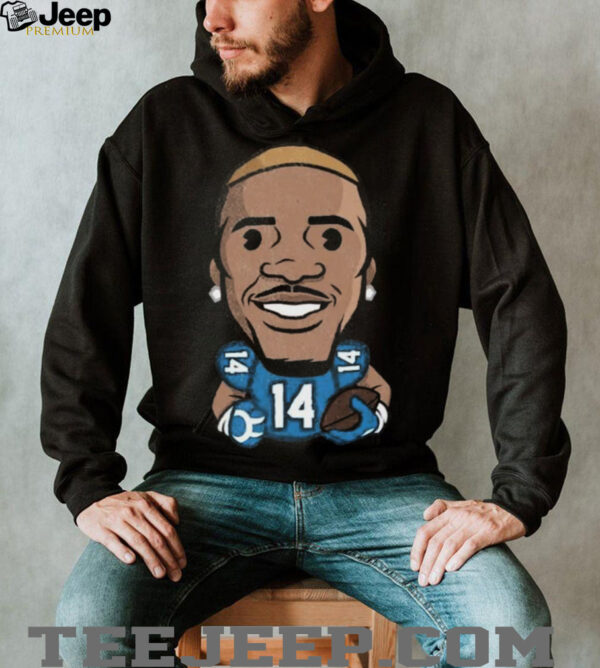 Detroit Lions Amon Ra St. Brown Emoji Vintage Oversized Shirt