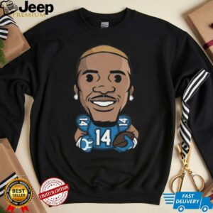 Detroit Lions Amon Ra St. Brown Emoji Vintage Oversized Shirt