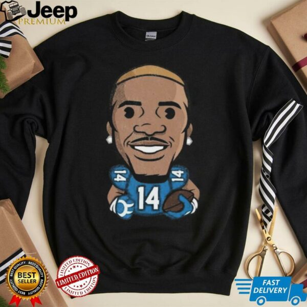 Detroit Lions Amon Ra St. Brown Emoji Vintage Oversized Shirt