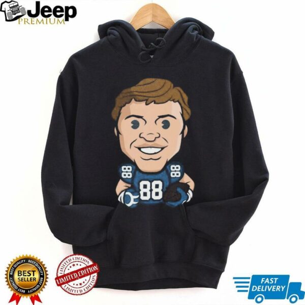 Detroit Lions T.J. Hockenson Emoji Vintage Oversized Shirt