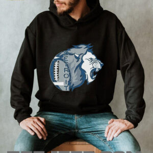 Detroit Lions Washed Oversized Vintage Men's Shirt