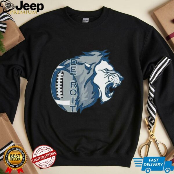 Detroit Lions Washed Oversized Vintage Men’s Shirt