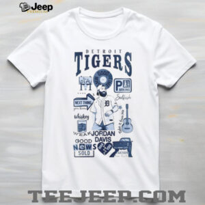 Detroit Tigers Jordan Davis Baseball Jersey Music Collab
