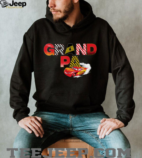 Disney & Pixar’S Cars Grandpa Family Matching Trip Vacation Shirt