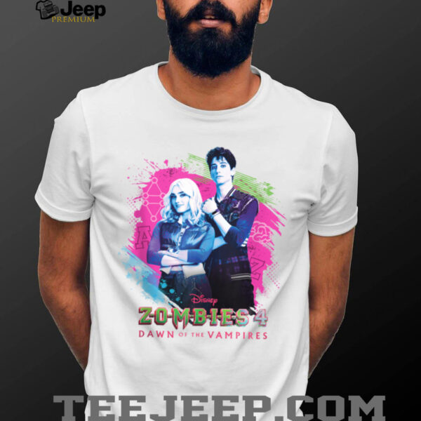 Disney ZOMBIES 4_ Dawn of the Vampires Movie Zed & Addison Shirt