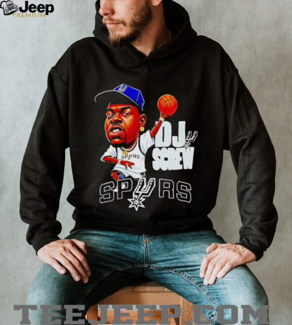 Dj Screw San Antonio Spurs T shirt