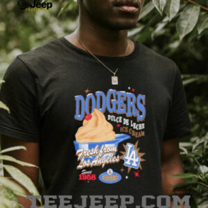 Dodgers ice cream fresh from Los Angeles shirt