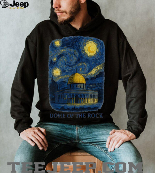 Dome of the rock Starry Night shirt