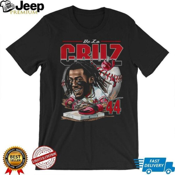 Elly De La Cruz Cincinnati Baseball cartoon big head MLB 2025 shirt
