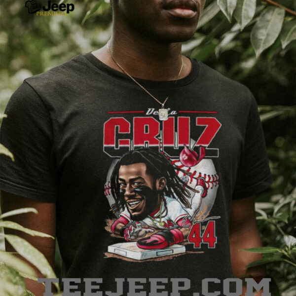 Elly De La Cruz Cincinnati Baseball cartoon big head MLB 2025 shirt