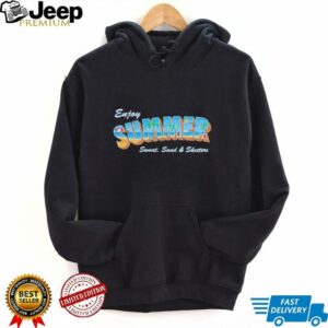 Enjoy Summer sweat sand and skeeters shirt