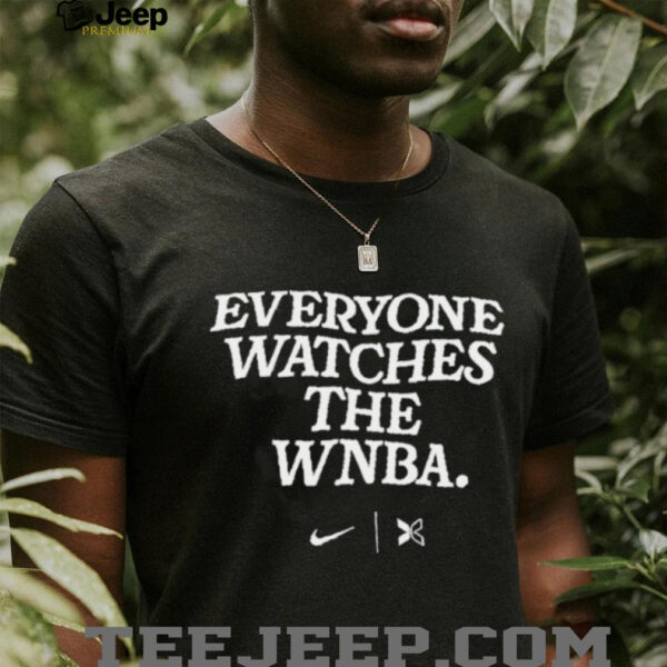 Everyone watches the WNBA Nike 2025 All star shirt