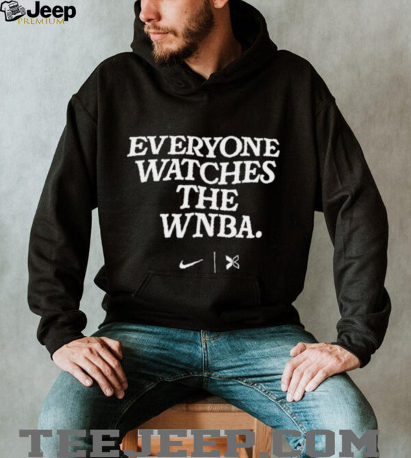 Everyone watches the WNBA Nike 2025 All star shirt