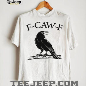 F Caw F Funny Raven Gothic Crow black Bird Humor shirt