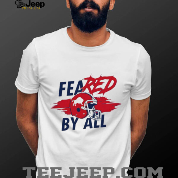 Feared By All Buffalo Bills 2025 shirt