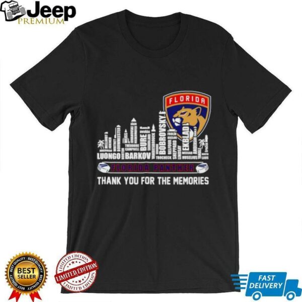 Florida Panthers Thank You For The Memories Shirt