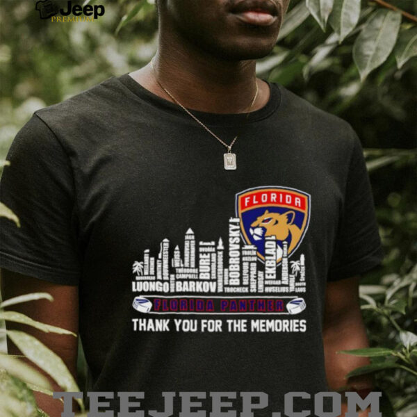Florida Panthers Thank You For The Memories Shirt
