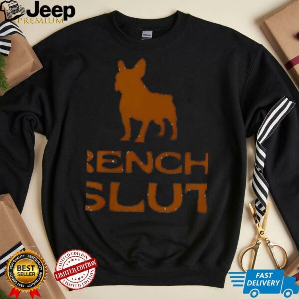 Frenchie Slut French Bulldog silhouette shirt