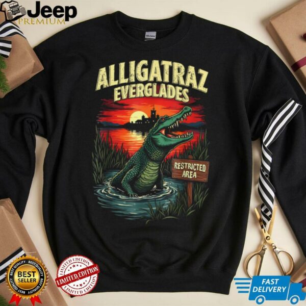 Funny Meme Alligatraz Everglades Alcatraz Men Women Gifts T Shirt