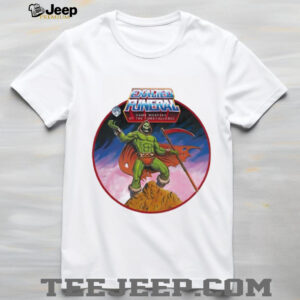 Game Masters of the Funeral verse Skully tor Ringer shirt