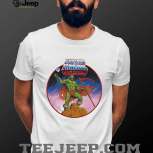 Game Masters of the Funeral verse Skully tor Ringer shirt
