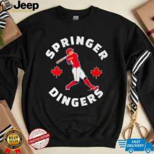 George Springer Toronto Blue Jays Canada Day Springer Dingers shirt