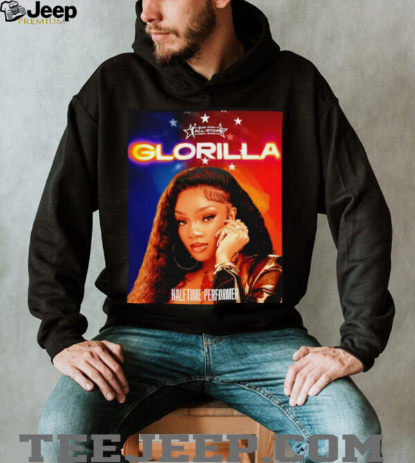 GloRilla 2025 AT&T WNBA All Star Game halftime perform shirt