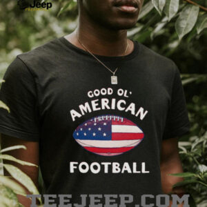Good Ol’ American football flag shirt