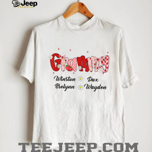Grandma Mom Heart Mother’s Day T Shirt