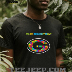 Green Bay Packers x Autism awareness it’s ok to be different Shirt