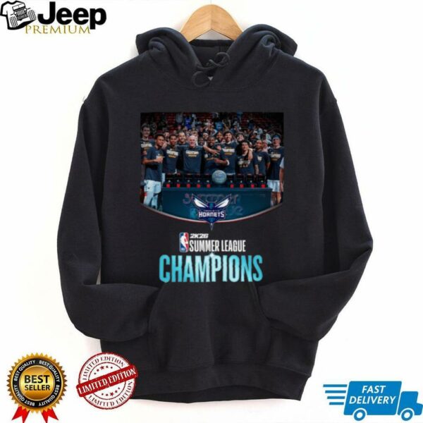 Charlotte Hornets Has Named To 2025 NBA Summer League Champions T Shirt