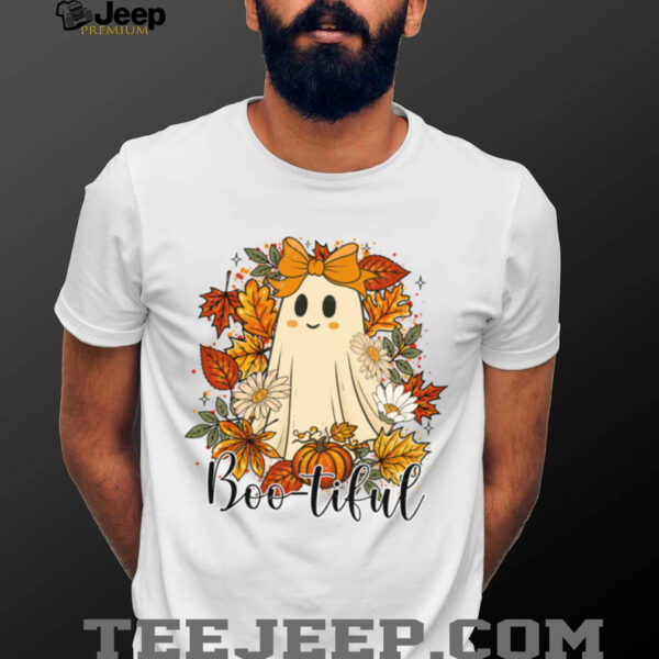 Halloween Ghost Coquette Bow Reading Read More Books Teacher Pullover Shirt