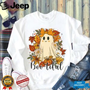Halloween Ghost Coquette Bow Reading Read More Books Teacher Pullover Shirt