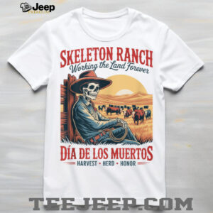 Harvest Herd Honor – DíA De Los Muertos Cowboy Farmer...