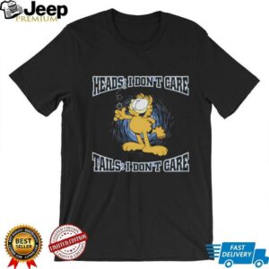 Heads I don’t care tails I don’t care orange cat shirt