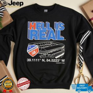 Hell is real Cincinnati FC coordinates shirt